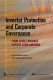 INVESTOR PROTECTION AND CORPORATE GOVERNANCE