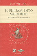 EL PENSAMIENTO MODERNO: FILOSOFIA DEL RENACIMIENTO MODERNO