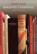 BIBLIOTECA PERSONAL. LETRAS PINTADAS