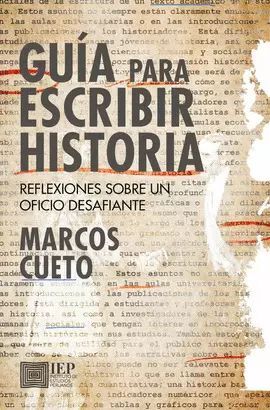 GUÍA PARA ESCRIIR HISTORIA