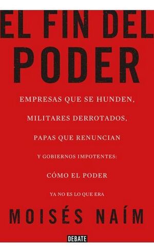EL FIN DEL PODER