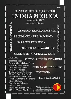 INDOAMERICA, FASCISMO HISTÓRICO EN EL PERÚ