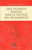 DIEZ (POSIBLES) RAZONES PARA LA TRISTEZA DEL PENSAMIENTO