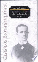 RECUERDOS DE VIAJE A LOS ESTADOS UNIDOS 1857-1861