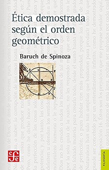 ETICA DEMOSTRADA SEGUN EL ORDEN GEOMETRI