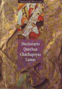 DICCIONARIO QUECHUA CHACHAPOYAS LAMAS